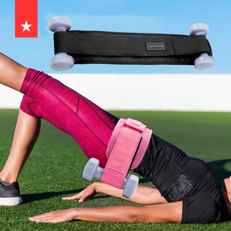 Hip Thrust Belt for Dumbbells Kettlebells Booty Belt Hip Thrust Pad Glute Bridge Butt Workout Squats Lunges Glute Bridges Dips